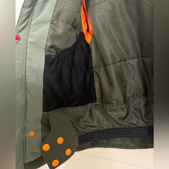 Kids ORAGE BOY’S SUTTON INSULATED JACKET SKI/SNOWBOARD SIZE 8 - Picture 5 of 14